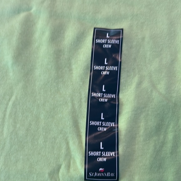 NWT St John's Bay classic capri Secretly Slender Jeans Size 14 w/ shirt - Picture 13 of 13